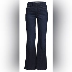 Joe's Jeans High Rise Petite Dark Blue Cassini Flare Women's Jeans Size 30